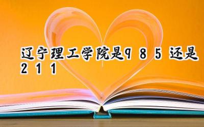 辽宁理工学院是985还是211