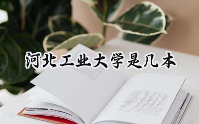 河北工业大学是几本