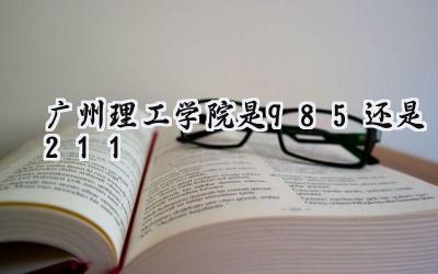 广州理工学院是985还是211