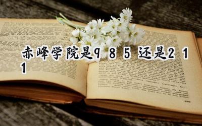 赤峰学院是985还是211