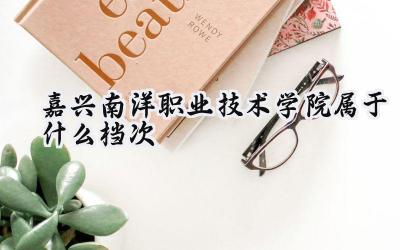 嘉兴南洋职业技术学院属于什么档次