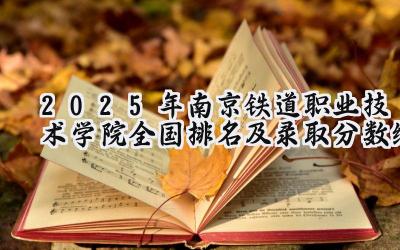 2025年南京铁道职业技术学院全国排名及录取分数线