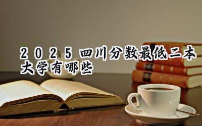 2025四川分数最低二本大学有哪些