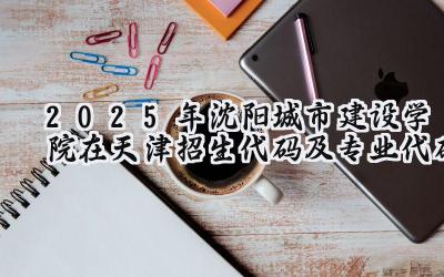 2025年沈阳城市建设学院在天津招生代码及专业代码